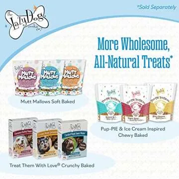 The Lazy Dog Pup-Pie - Original Pup-Pie - Happy Birthday Dog Treat for a Special Dog, 5 oz.