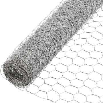 YARDGARD Chicken Wire 2 Inch Mesh 36 Inch X 150 Foot 20 Gauge Galvanized Steel Wire Fence Ideal for Crafting, Garden Protection, Bird Enclosures, Chicken Coops, Poultry Netting and Rabbit Fencing