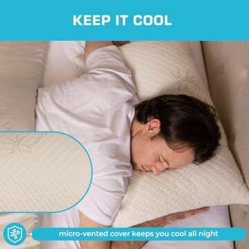 Xtreme Comforts Adjustable King Memory Foam Pillow