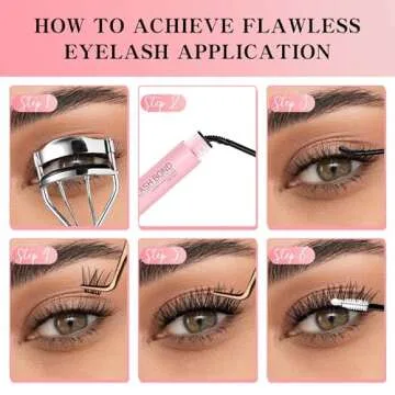 VEYESBEAUTY Lash Bond and Seal Waterproof 2 in 1 Cluster Lash Glue for Eyelash Extensions Long Lasting Strong Hold Individual Eyelash Glue for Self-Application at Home 5ml+5ml