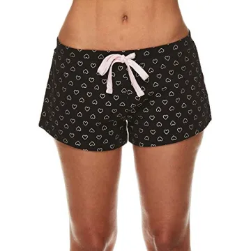 bebe Womens Pajama Set Button Down Shirt Shorts Sleepwear