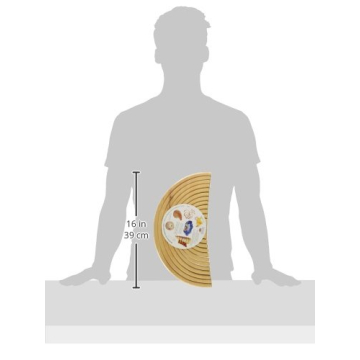 Natural Rainbow Stacker Building Blocks for Kids