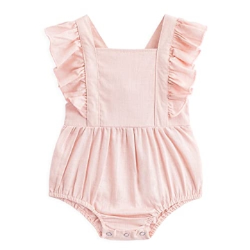 Adorable Handmade Baby Romper for Summer Occasions