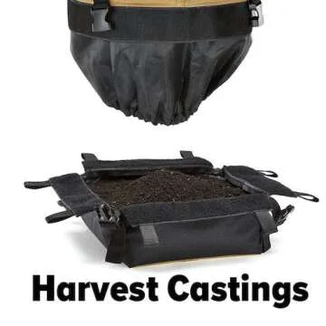Urban Worm Bag Composting Bin Version 2 for Easy Harvest