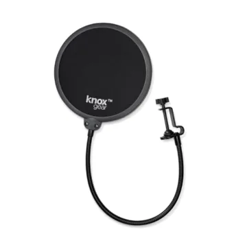 Knox Gear Pop Filter for Blue Yeti - Audio Clarity Enhancer