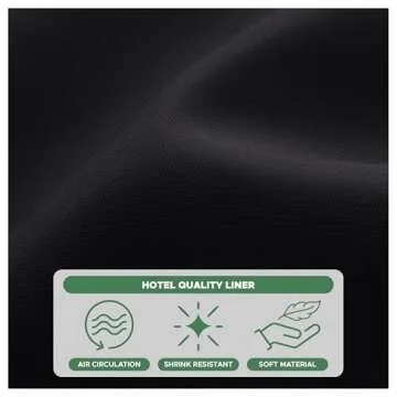 Elegant Biscaynebay Shower Curtain Liner - Stylish & Waterproof