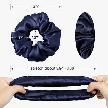 LILYSILK Silk Hair Scrunchies for Frizz Prevention
