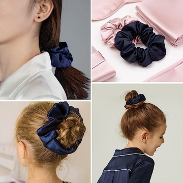 LILYSILK Silk Hair Scrunchies for Frizz Prevention