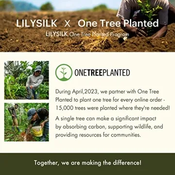 LILYSILK Silk Hair Scrunchies for Frizz Prevention