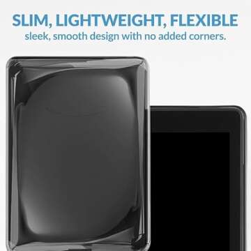 Strapsicle Clear Case for Kindle - Premium Protection & Style