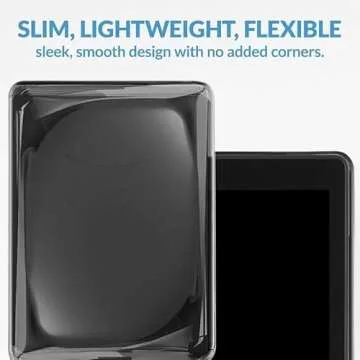 Strapsicle Clear Case for Kindle - Premium Protection & Style