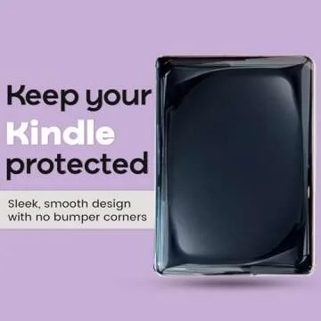 Strapsicle Clear Case for Kindle - Stylish Protection