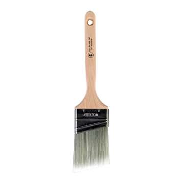 Wooster Brush 5221-2-1/2 Silver Tip Angle Sash Paintbrush for Precision Painting