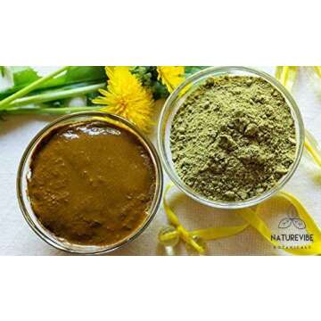 100% Pure & Natural Indigo Powder (1/2lb) by Naturevibe Botanicals (8 ounces) For Hair Color