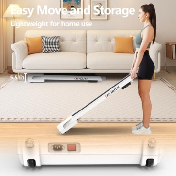 GOYOUTH Under Desk Treadmill with Bluetooth & Remote