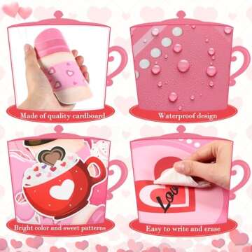 Valentine's Board Decorations Set for Classrooms & Parties