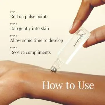 Riddle Original Roll On Pheromone Perfume Made in USA - Premium Rollerball Subtle Fragrance for Women - Long-Lasting Cruelty-Free Alcohol-Free Non-Toxic Gentle on Skin - Ideal for Daily Use and Travel
