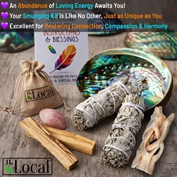 Perfect Unity Smudging Kit for Cleansing & Meditation