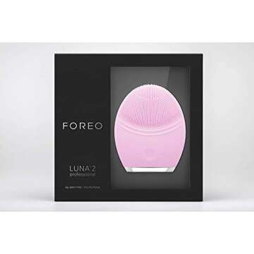 FOREO LUNA 2 Anti Aging Facial Brush and Massager Pink