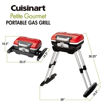 Cuisinart CGG-180 Portable Gas Grill with VersaStand