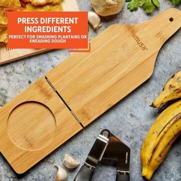 IMUSA USA FBA_BAM-10007 BAM-10007 Bamboo Jumbo Tostonera, Natural