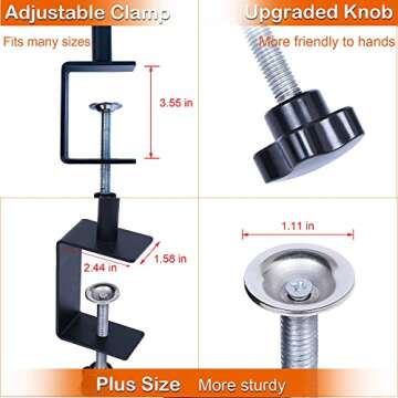 Go-komax Outdoor Grill Accessories Tools Organizer- Barbecue Caddy with Paper Towel Holder and Knife Holder for Grilling Tools & Grill Accessory Storage, Grill Utensil Holder - Grilling Gifts for Men