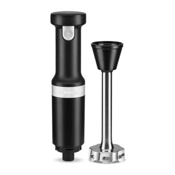 KitchenAid Cordless Variable Speed Hand Blender - KHBBV53, Matte Black