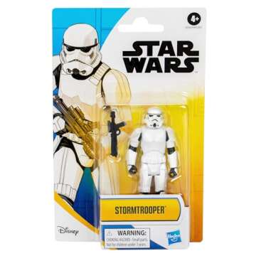 STAR WARS Epic Hero Series Stormtrooper 4-Inch Action Figure, Toy Accessory, Easter Basket Stuffers for Kids, Ages 4+