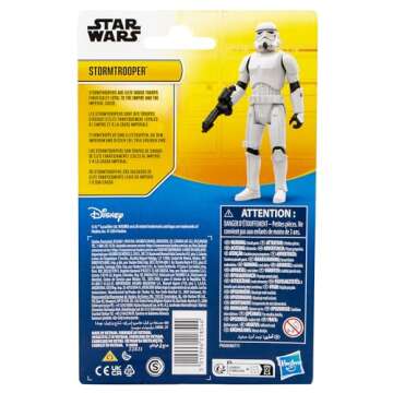 STAR WARS Epic Hero Series Stormtrooper 4-Inch Action Figure, Toy Accessory, Easter Basket Stuffers for Kids, Ages 4+
