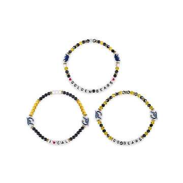 FOCO California Bears Team Friendship Bracelets 3 Pack