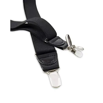 Dockers Men's Solid Suspender - Stylish & Adjustable