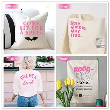 HTVRONT Pink Heat Transfer Vinyl 12" x 15ft Rolls for All Machines