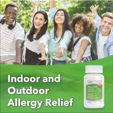 Allergy Relief with CAMBER Cetirizine HCI Tablets 100 Count