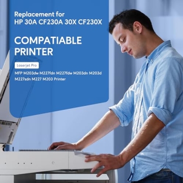 30A Toner Cartridge CF230A - Black for HP Printers