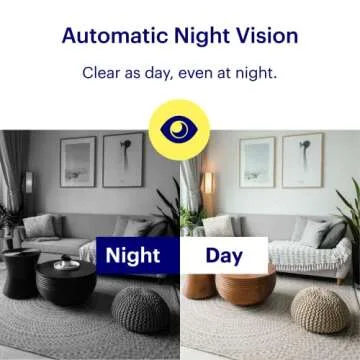 Canary View Indoor Home Security Camera 1080p HD WiFi IP | 24/7 Watch Live Video, Motion Alerts, Two-Way Talk, Night Vision, 10x Zoom, Private Mode, Compatible with Alexa, Google Assistant