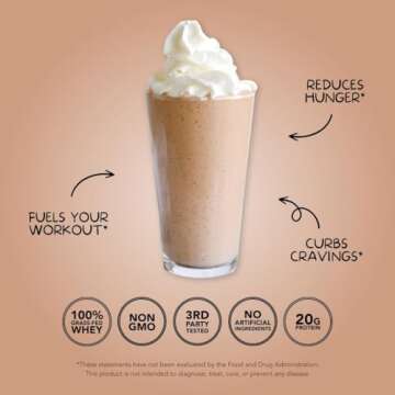 Clean Simple Eats Chocolate Brownie Batter Whey Protein Powder, Natural Sweetened and Cold-Processed 20 Grams of Protein (30 Servings)