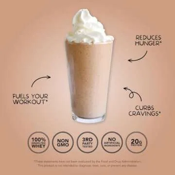 Clean Simple Eats Chocolate Brownie Batter Whey Protein Powder, Natural Sweetened and Cold-Processed 20 Grams of Protein (30 Servings)