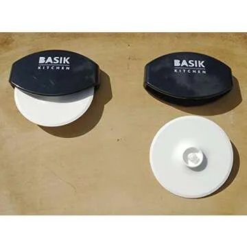 Safe & Easy Pizza Cutter for All Ages - Basik Kitchen Slicer