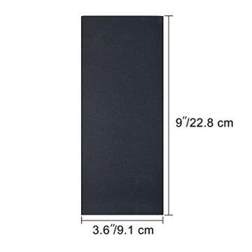 DEDC 42 Pieces 120 to 3000 Grit Wet Dry Sandpaper Assortment 9x3.6Inch Abrasive Paper Waterproof San...