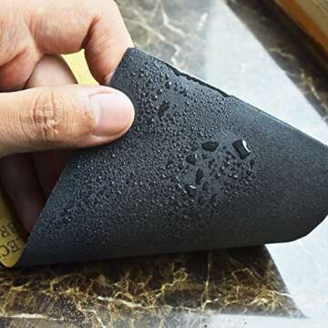 DEDC 42 Piece Wet Dry Sandpaper Assortment for Finishing