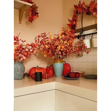 Anna's Whimsy Fall Eucalyptus & Babies Breath Bouquet