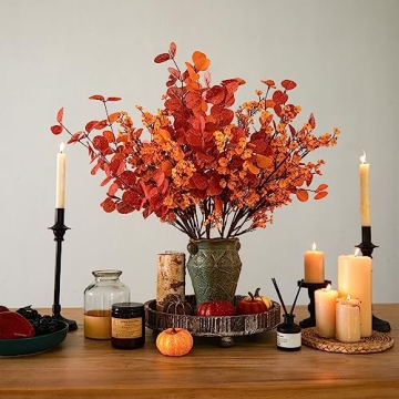 Anna's Whimsy Fall Eucalyptus & Babies Breath Bouquet