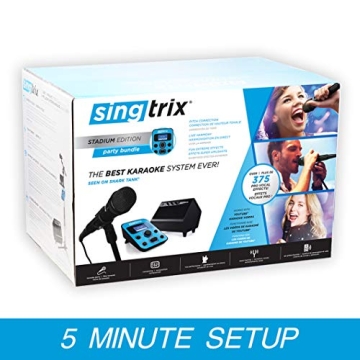 Singtrix Karaoke System for Family Fun & Voice Effects