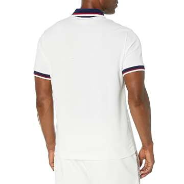 Lacoste Men's Regular Fit Stretch Mini Piqué Polo Shirt