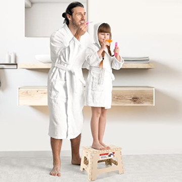 ACSTEP Lightweight Non-Slip Folding Step Stool for All Ages