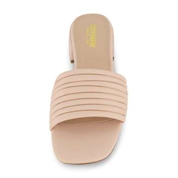 CUSHIONAIRE Nino Sandals | Women's Memory Foam Comfort