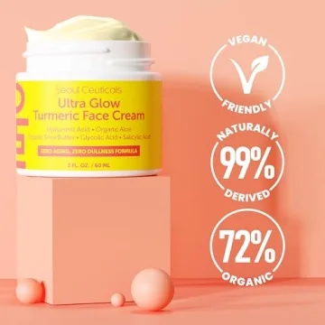 SeoulCeuticals Turmeric Cream – Korean Face Moisturizer