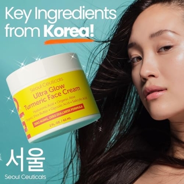 SeoulCeuticals Turmeric Cream – Korean Face Moisturizer