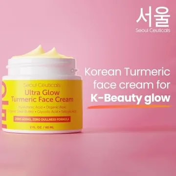 SeoulCeuticals Turmeric Cream – Korean Face Moisturizer