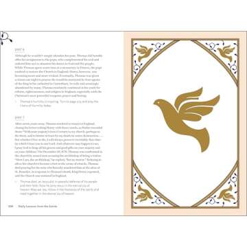 Daily Lessons from the Saints: 52 Weeks of Inspiration and Encouragement